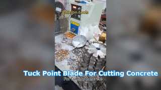 পেশাদার কংক্রিট কাটার জন্য প্রিমিয়াম 160mm Sintered Turbo ব্লেড