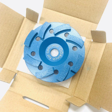 পেশাগত ডায়মন্ড নিষ্পেষণ সরঞ্জাম কংক্রিট 100mm নিষ্পেষণ জন্য ডায়মন্ড কাপ চাকা