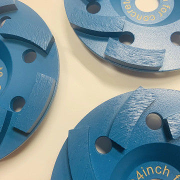 পেশাগত ডায়মন্ড নিষ্পেষণ সরঞ্জাম কংক্রিট 100mm নিষ্পেষণ জন্য ডায়মন্ড কাপ চাকা