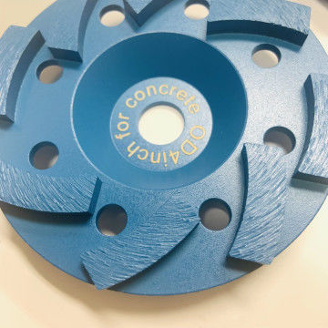 পেশাগত ডায়মন্ড নিষ্পেষণ সরঞ্জাম কংক্রিট 100mm নিষ্পেষণ জন্য ডায়মন্ড কাপ চাকা