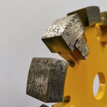 ফ্লোর কংক্রিট কাটিং 120 মিমি টক পয়েন্ট ডায়মন্ড ব্লেড