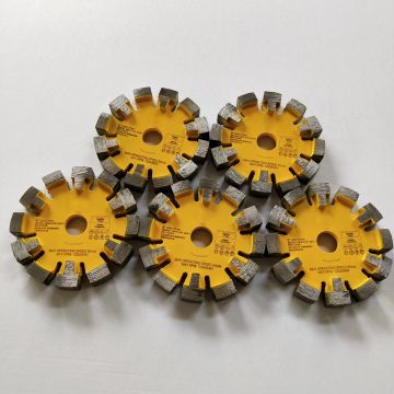 ফ্লোর কংক্রিট কাটিং 120 মিমি টক পয়েন্ট ডায়মন্ড ব্লেড