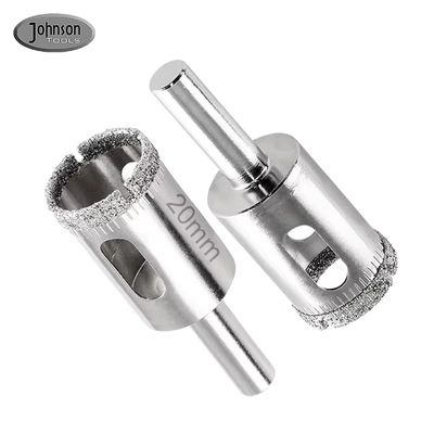 ডিলিং গ্লাস / সিরামিক / টাইল জন্য Electroplated ডায়মন্ড সরঞ্জাম ডায়মন্ড কোর বিট
