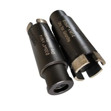 গ্রানাইটের জন্য ব্রজিং রড সহ এসজিএস ওডি 35 মিমি শুকনো ডায়মন্ড কোর ড্রিল বিট