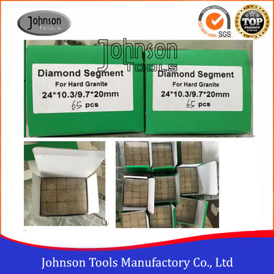 2000mm স্যান্ডউইচ ডায়মন্ড হার্ডার গ্রানাইট উচ্চ কার্যকারিতা জন্য সেগমেন্ট