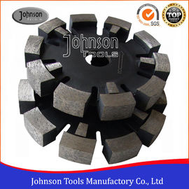 125mm টুকরা পয়েন্ট ডায়মন্ড বুকে অতিরিক্ত কঠোরতা কংক্রিট থেকে মাঝারি আকারের Grooving জন্য