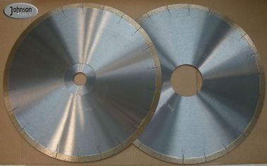300mm ডায়মন্ড কর্তনকারী / 12 ইঞ্চি সিলভার Brazed জে স্লট ডোরম টাইল Porcelian / সিরামিক জন্য ফলক দেখেছি