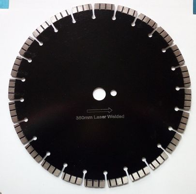 কংক্রিট কাটার জন্য, 3.2 মিমি বেধের জন্য 14 লেজারের ডায়মন্ডটি টার্বো বিভাগগুলি সহ ব্লেডগুলি দেখেছিল