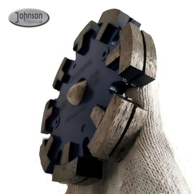 125 মিমি হিট চাপ টাক পয়েন্ট ডায়মন্ড ব্লকে তিন স্তরসমূহ ভেজা ব্যবহার / শুকনো ব্যবহার করুন